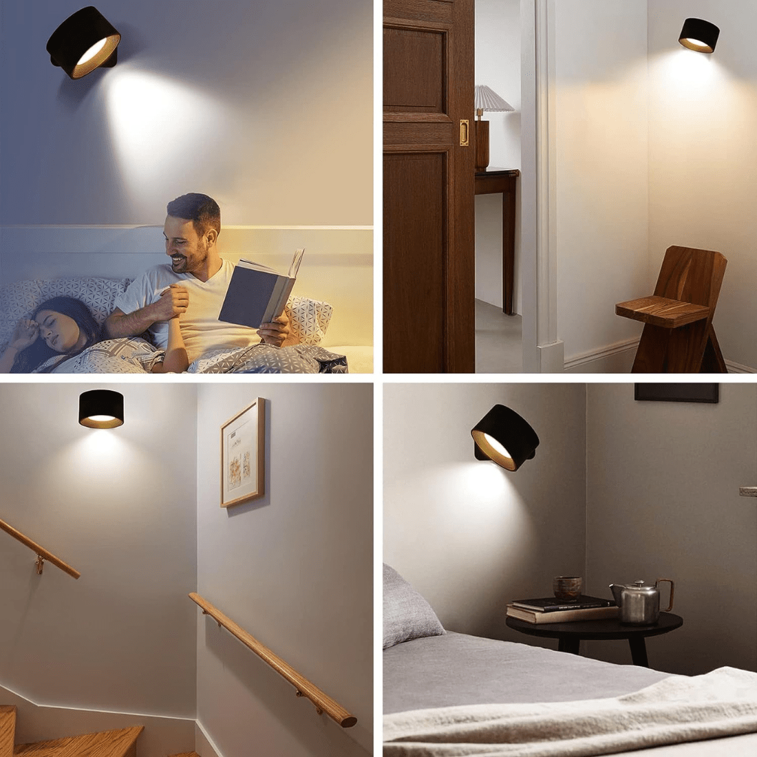 FlexiLamp 2.0 | Cordless rechargeable 360° wall light